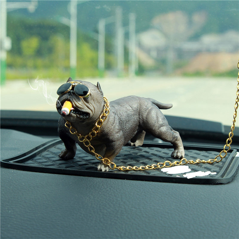 American Bully Dog Dashboard Decor